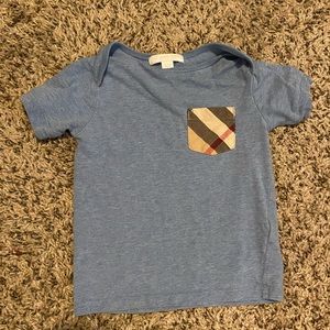 Boys Burberry Shirt, Sz 2T. A little small for a 2T fits more like 12-18 months